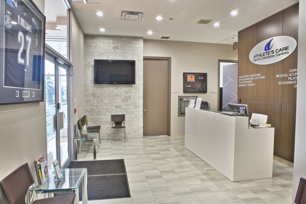 Athlete's Care Scarborough - Reception