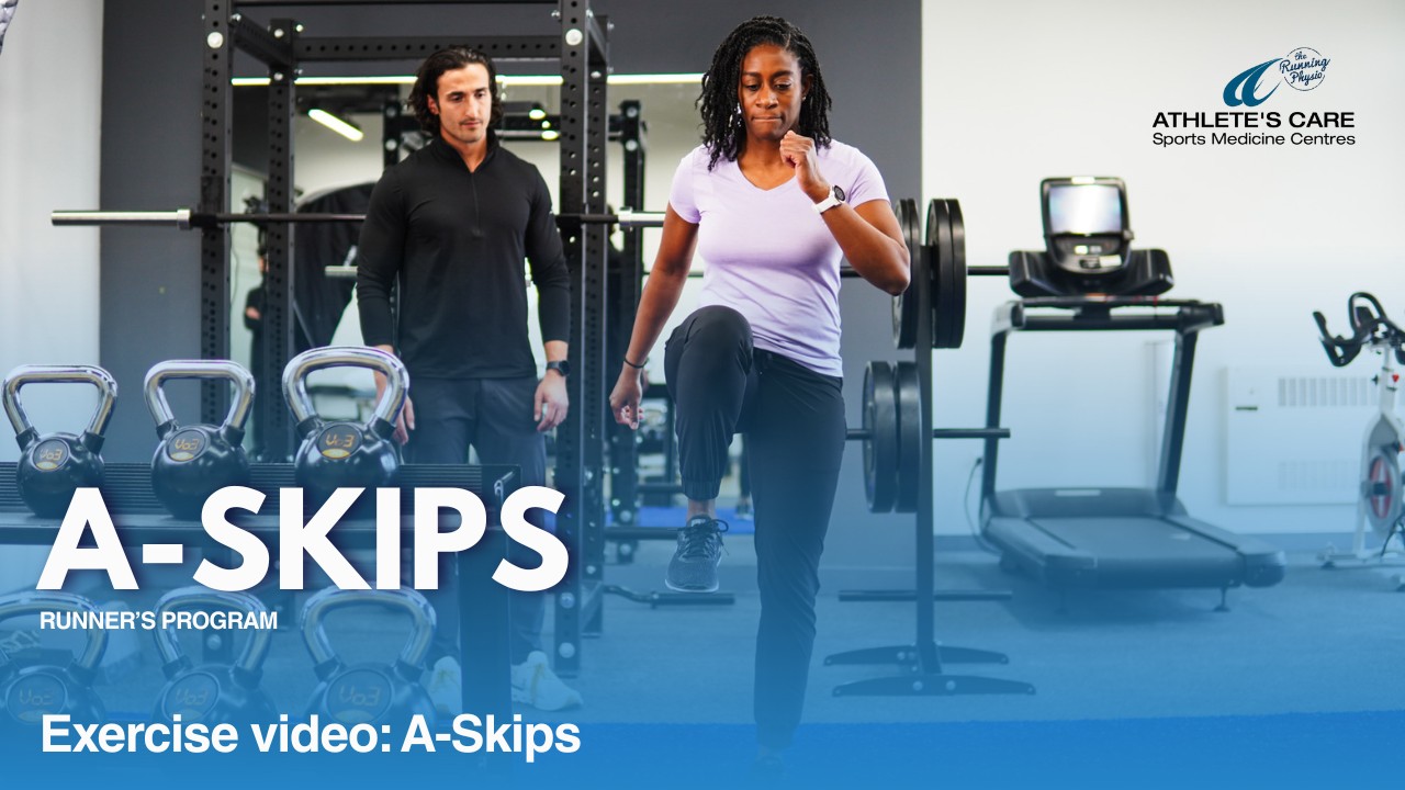 Athlete's Care Runner's Program Exercise Series: A Skips